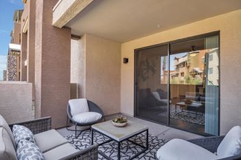 Private balcony